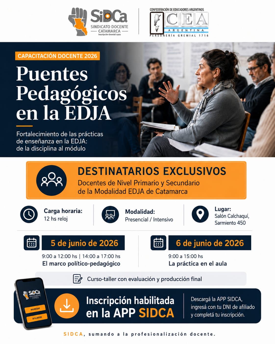 Puentes Pedagógicos en la EDJA